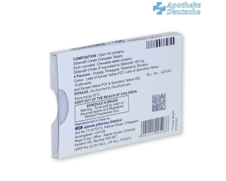 Kaufen Sie Kamagra Soft Tabs 100mg zum besten Preis in Deutschland
