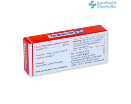 Kaufen Sie Tadacip 20mg online in Deutschland